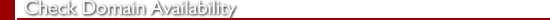 Check Domain Availability