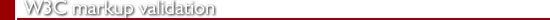 W3C Markup Validation